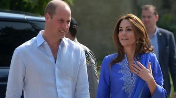 Pangeran william dan istrinya Kate Middleton