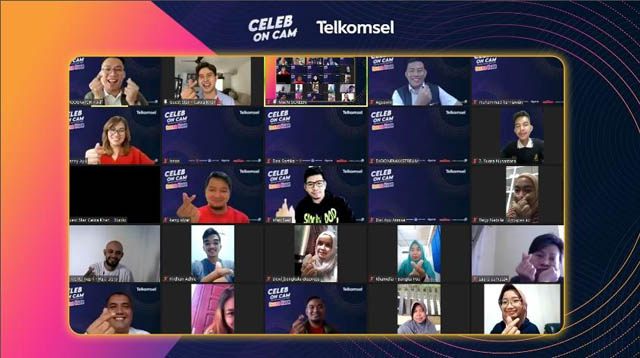 Telkomsel Gelar Celeb on Cam Spesial Akhir Tahun 2021 Bersama Cakra Khan Untuk Para Jurnalis dan Pelanggan Sumatera