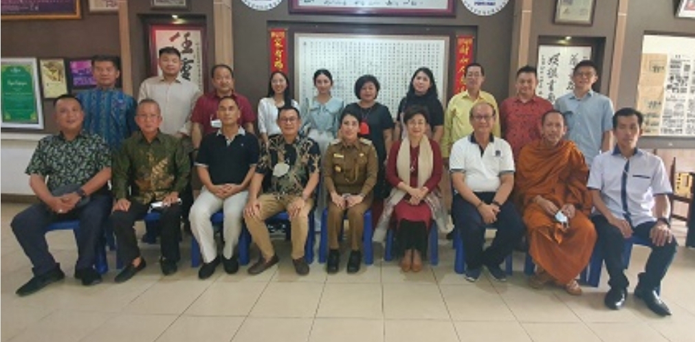 Tjhai Chui Mie, Walikota Singkawang Sambangi Sekretariat PSMTI Riau