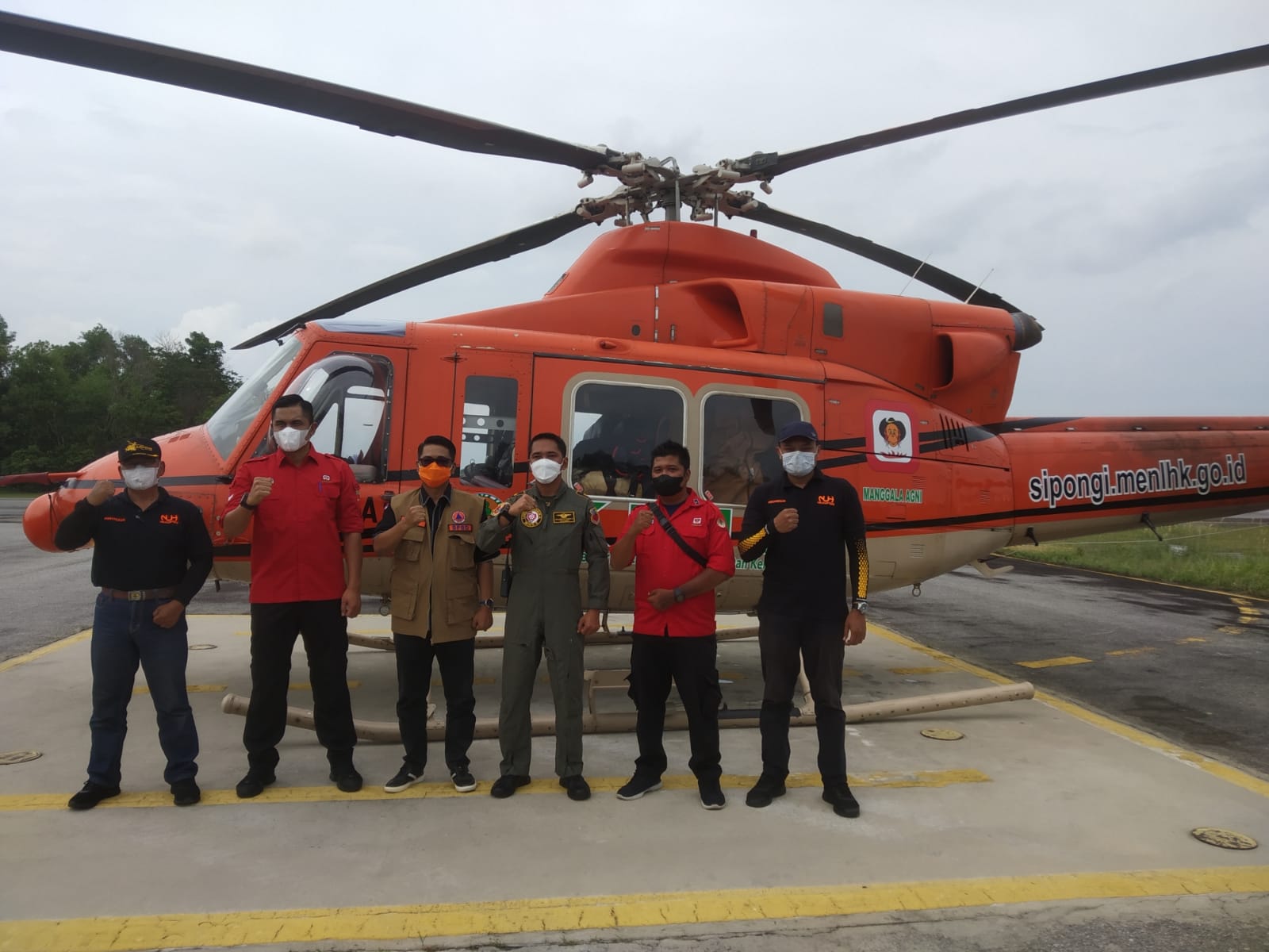 Antisipasi Karhutla Saat Libur Lebaran, KLHK Tempatkan Satu Unit Helikopter di Riau