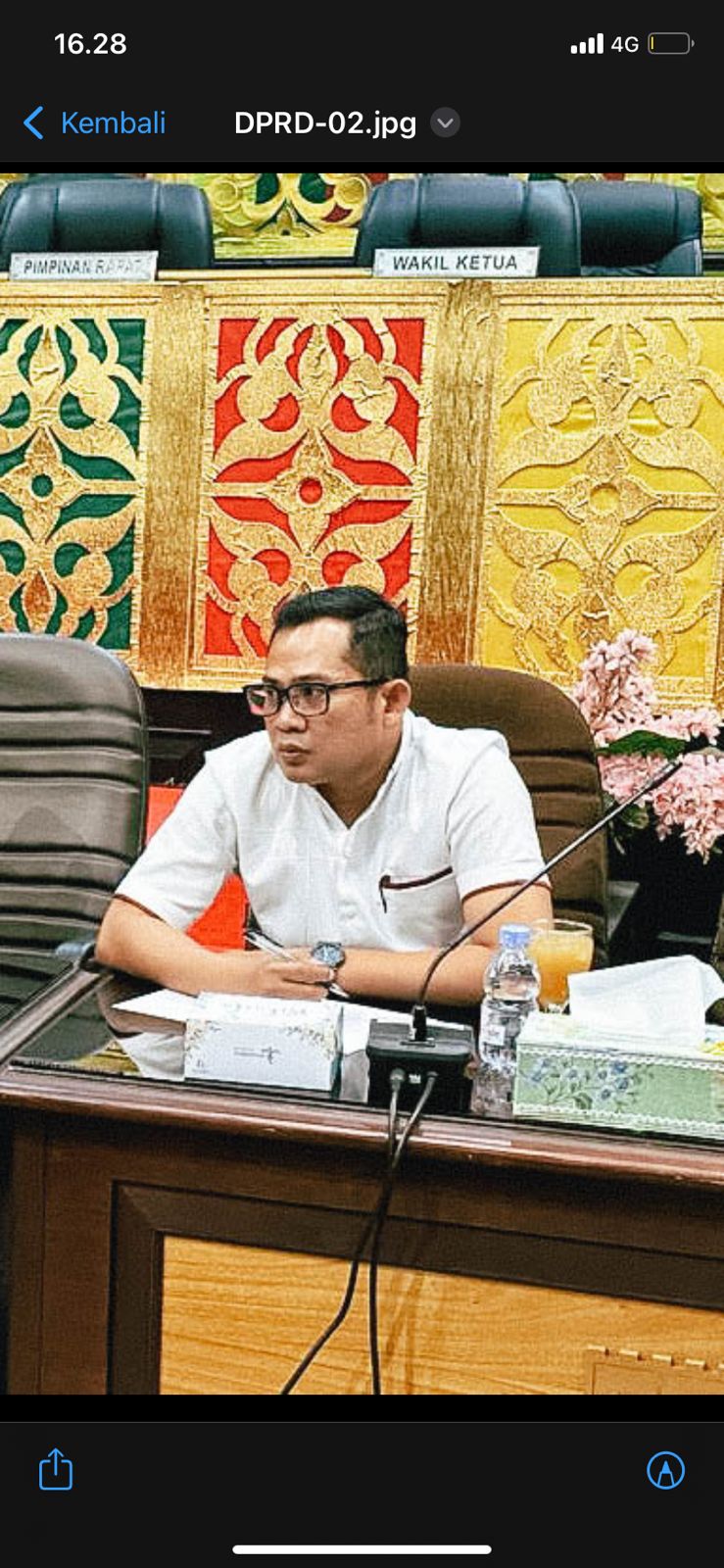 Anggota DPRD Pekanbaru Munawar Syahputra mengingatkan  Pemko  Pekanbaru mengawasi takjil supaya terhindar dari bahan berbahaya. Foto: ist 