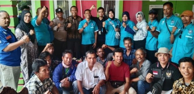 Pertemuan dan halal bI halal PD F.SPBPU - K.SPSI Provinsi Riau, Minggu (7/5/2024)./ist
